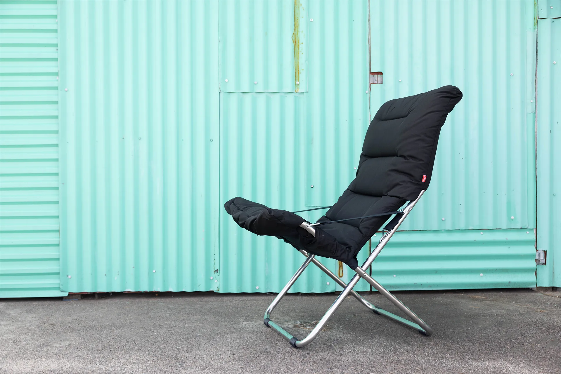 Leżak Fiesta Soft, Black Fiam