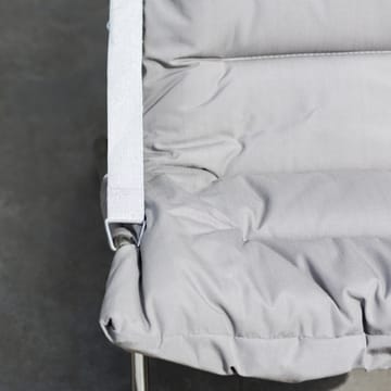 Leżak Fiesta Soft - Materiał szary-stelaż aluminiowy - Fiam