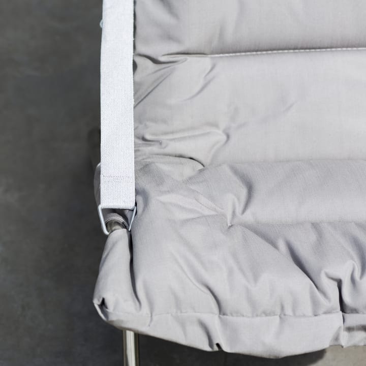 Leżak Fiesta Soft, Materiał szary-stelaż aluminiowy Fiam