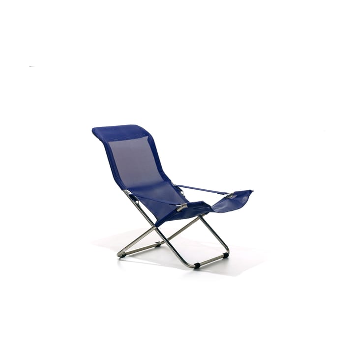 Leżak Fiesta Soft, Navy, stelaż aluminiowy Fiam