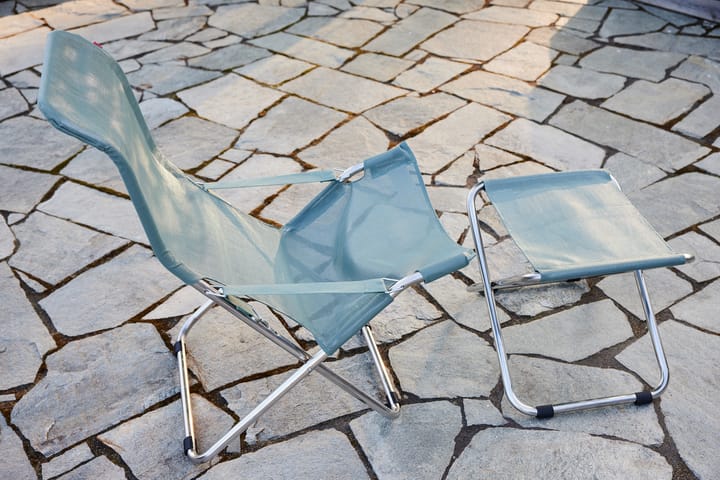 Leżak Fiesta, Statyw zielono-szary z aluminium Fiam