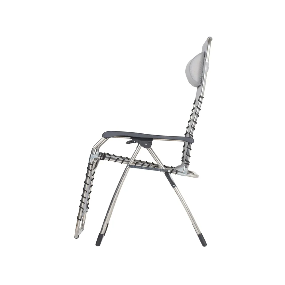 leżak Movida, Textaline szary-statyw aluminiowy Fiam