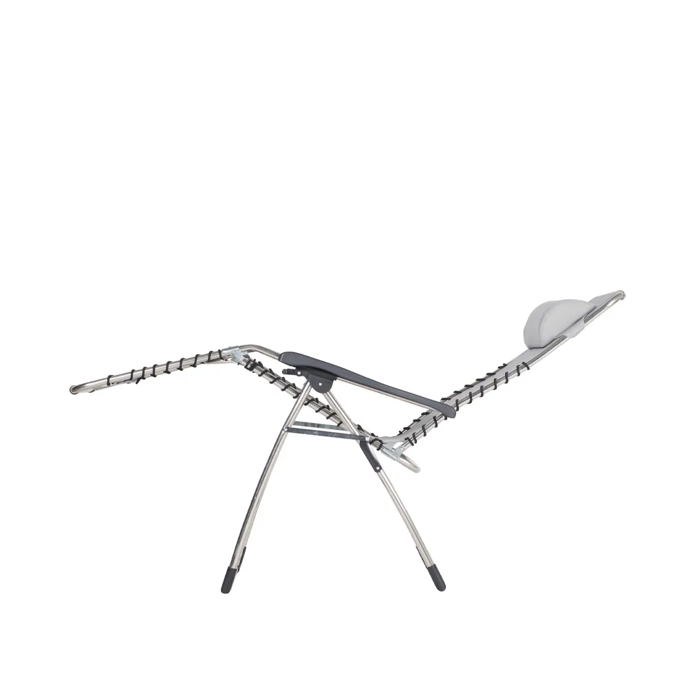 leżak Movida, Textaline szary-statyw aluminiowy Fiam