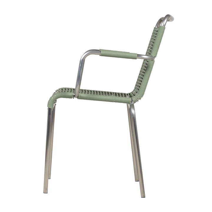 Mya aluminiowy fotel  - Sage green - Fiam