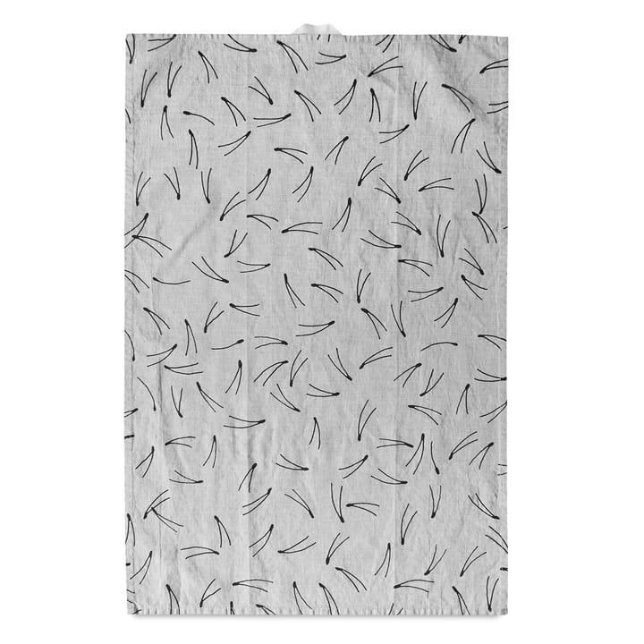 Barr ręcznik kuchenny 44x67 cm - Naturalny-czarny - Fine Little Day