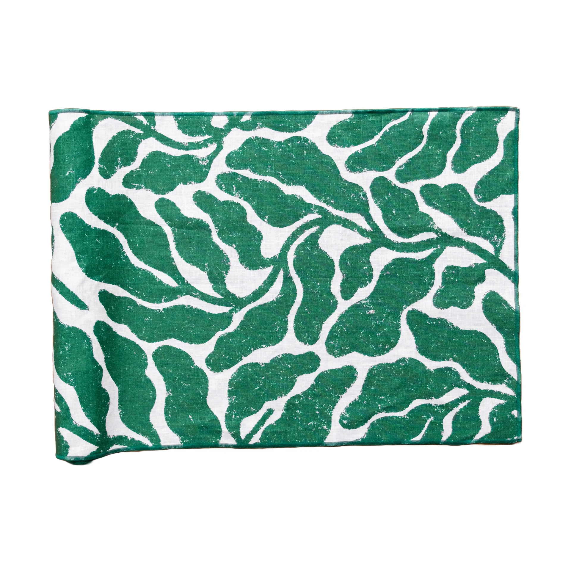 Bieżnik Leaves, Green, 45x180cm Fine Little Day
