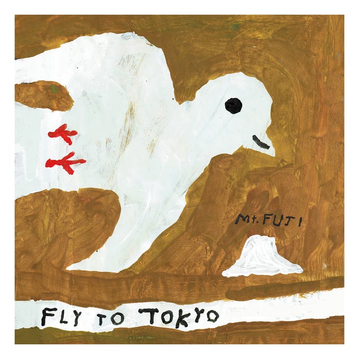Fly To Tokyo plakat - 50x50 cm - Fine Little Day