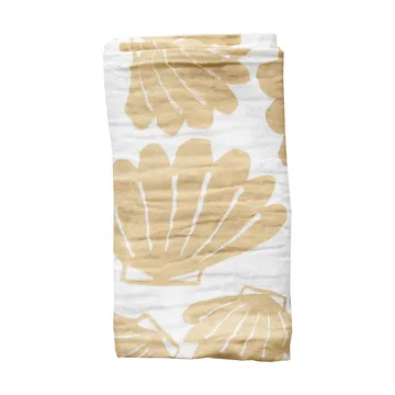 Koc muślinowy Snäcka 120x120 cm - Sand - Fine Little Day