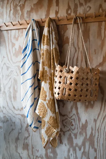 Koc muślinowy Snäcka 120x120 cm - Sand - Fine Little Day