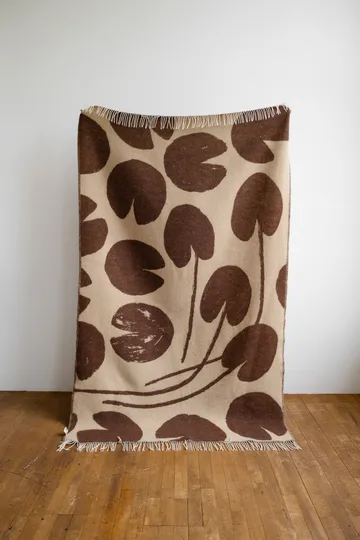 Koc Water lilies 130x220 cm - Brown - Fine Little Day