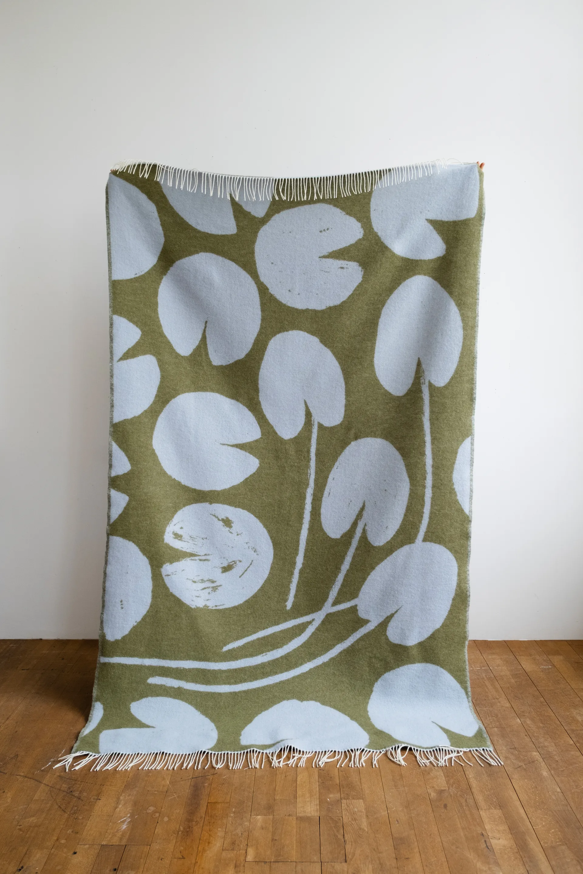 Koc Water lilies 130x220 cm, Brown Fine Little Day