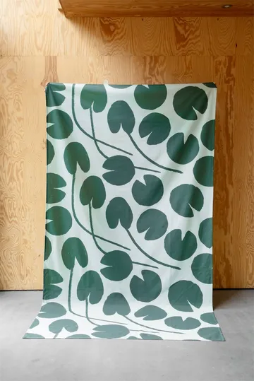 Obrus Water lilies - Jasnozielono-zielony, 147x147 cm - Fine Little Day