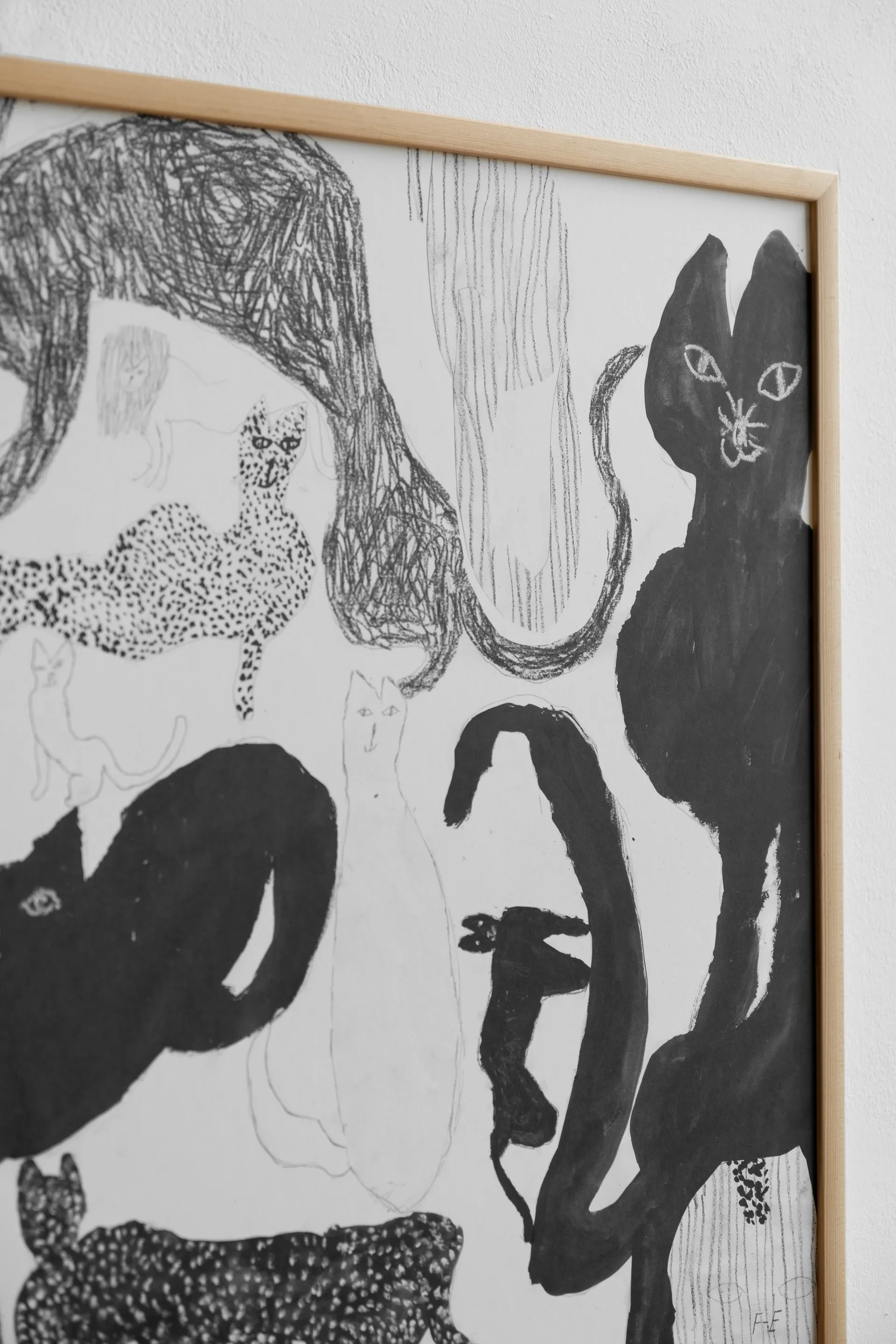 Plakat Cats, 50x70cm Fine Little Day