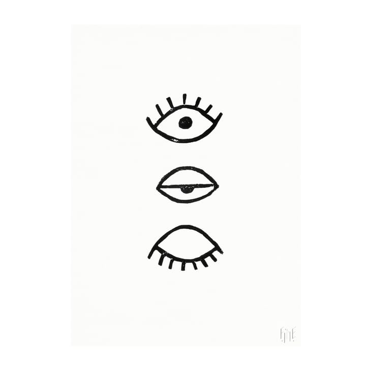 Plakat Eye Eye  - 50x70 cm - Fine Little Day