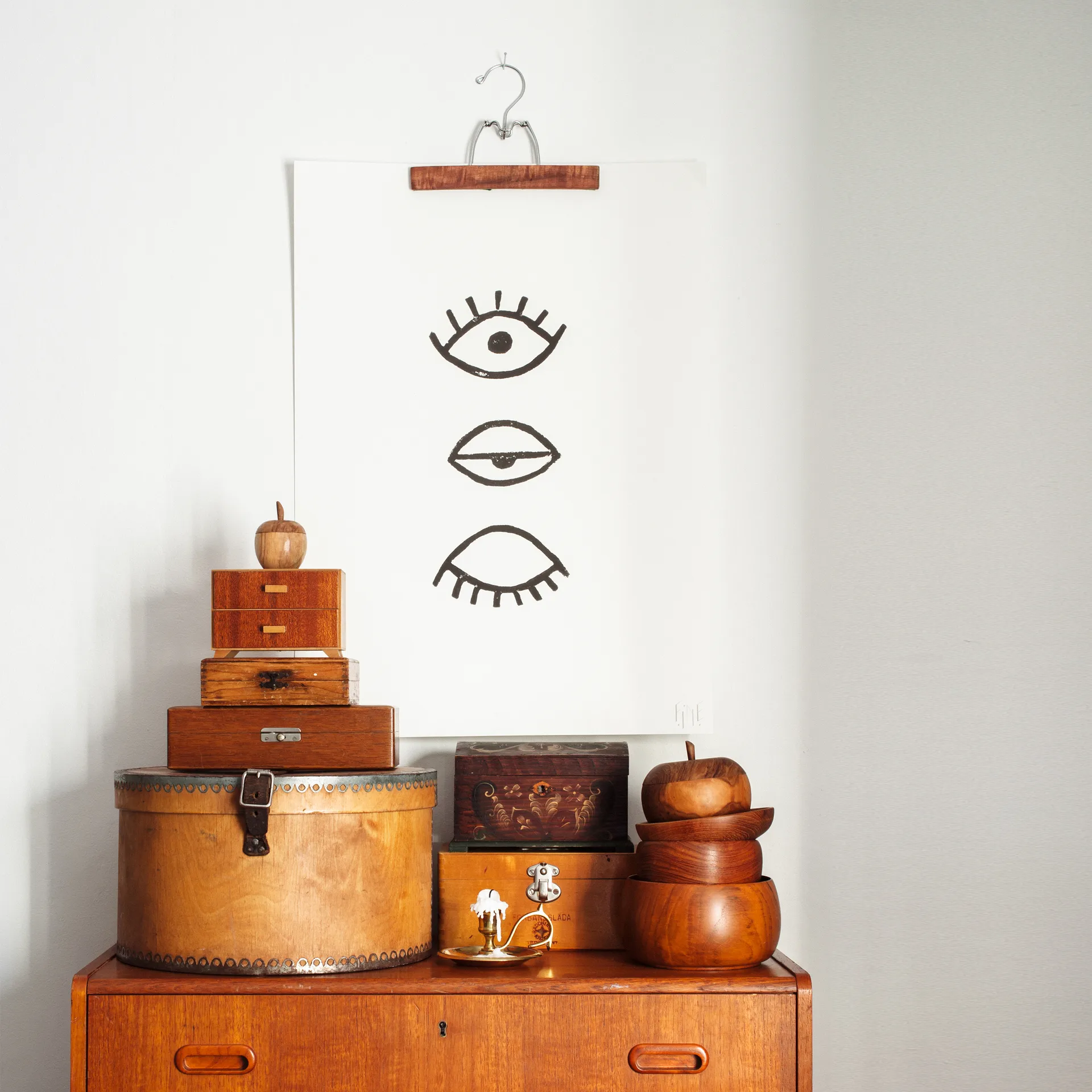 Plakat Eye Eye , 50x70 cm Fine Little Day