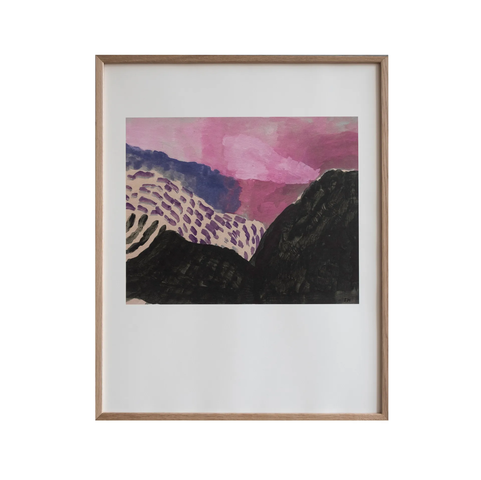 Plakat Landskap 40x50 cm, Multi Fine Little Day