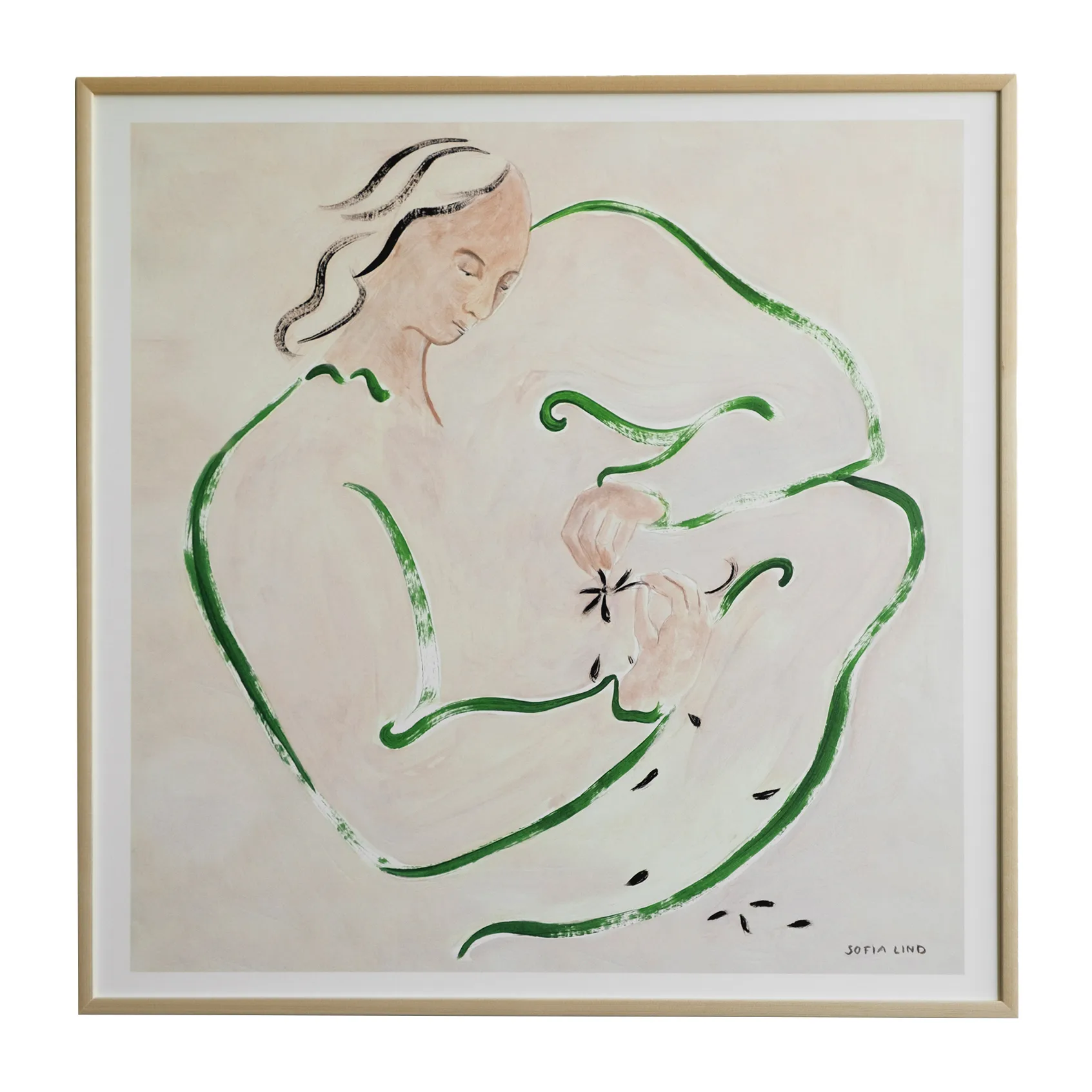 Plakat Love me not, 70x70cm Fine Little Day