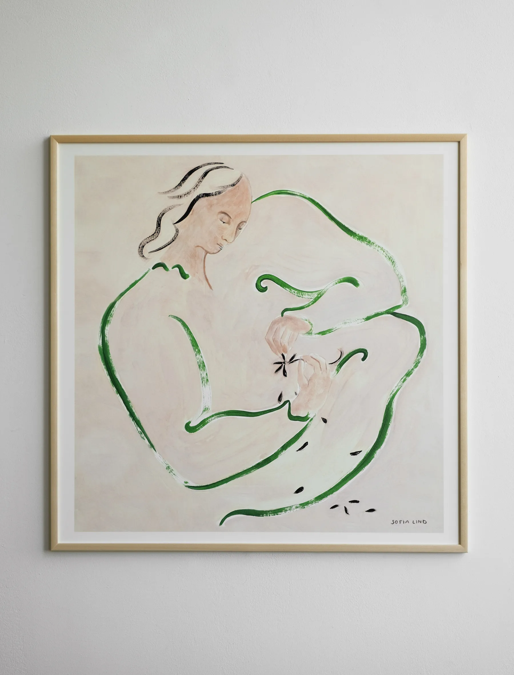 Plakat Love me not, 70x70cm Fine Little Day