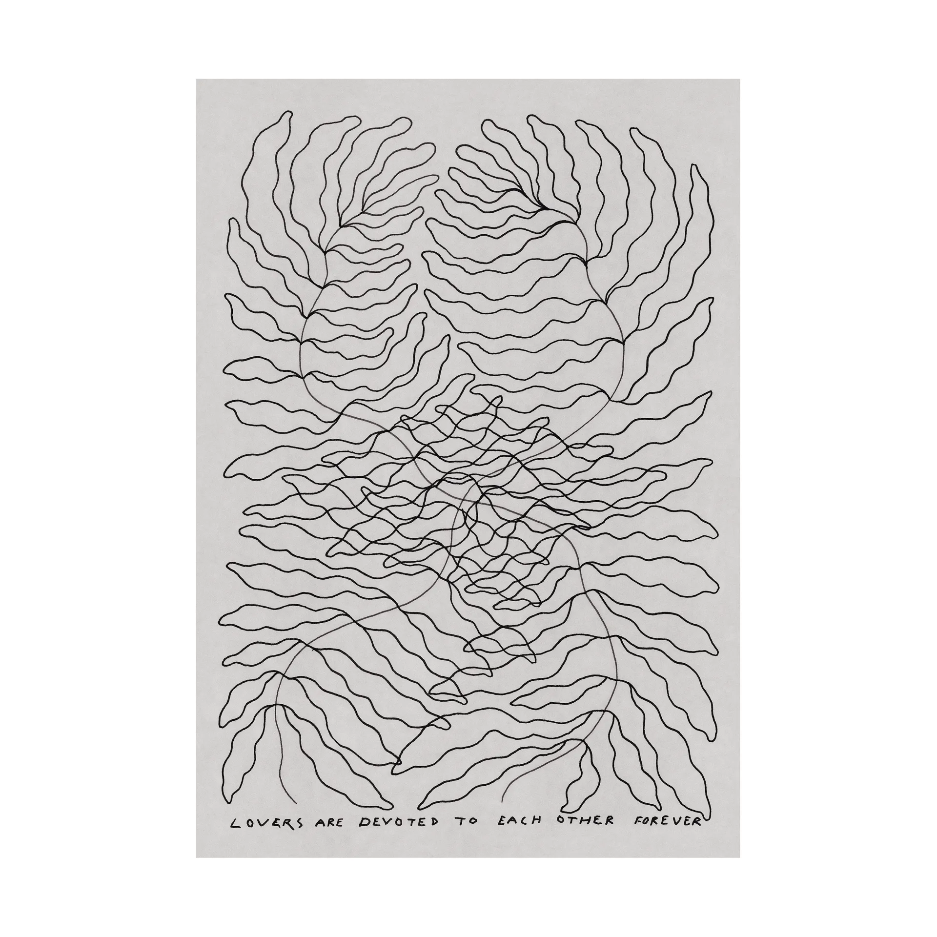 Plakat Lovers, 70x100 cm Fine Little Day