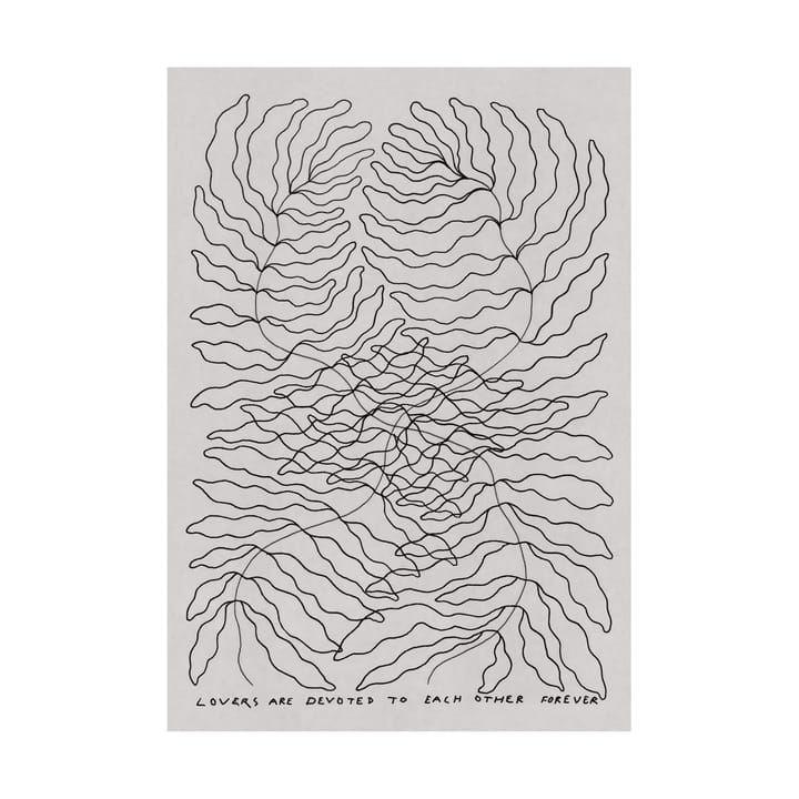 Plakat Lovers - 70x100 cm - Fine Little Day