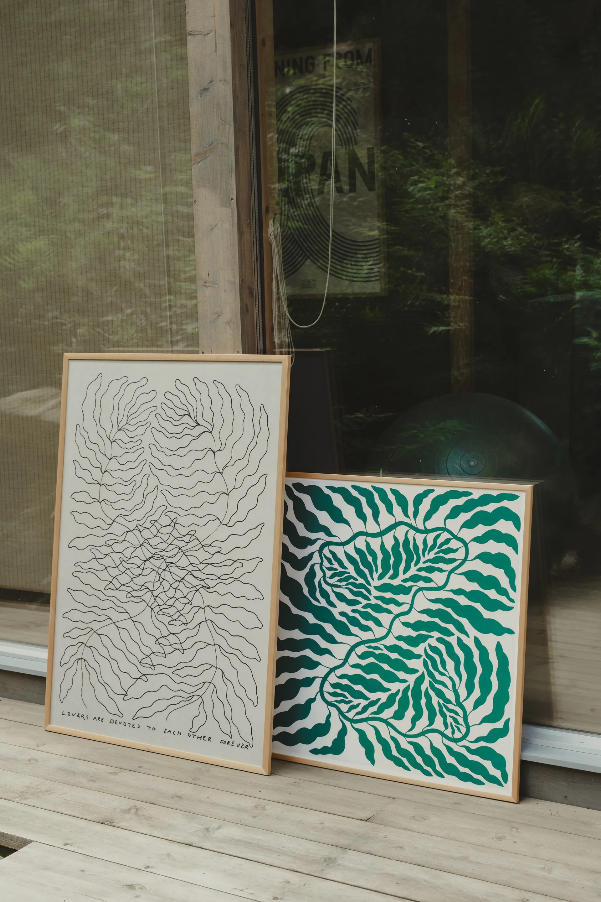 Plakat Lovers, 70x100 cm Fine Little Day