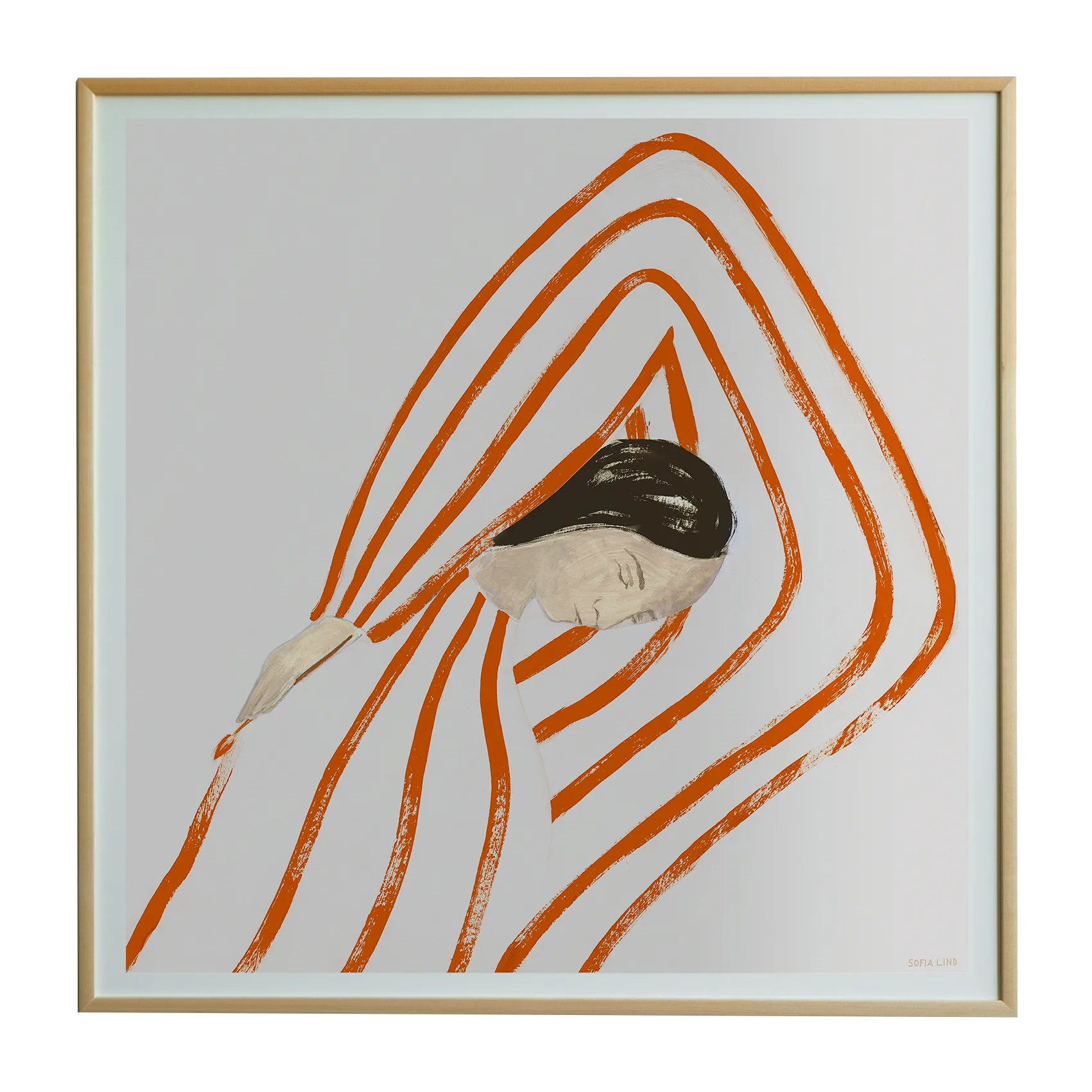 Plakat Own strokes, 70x70cm Fine Little Day