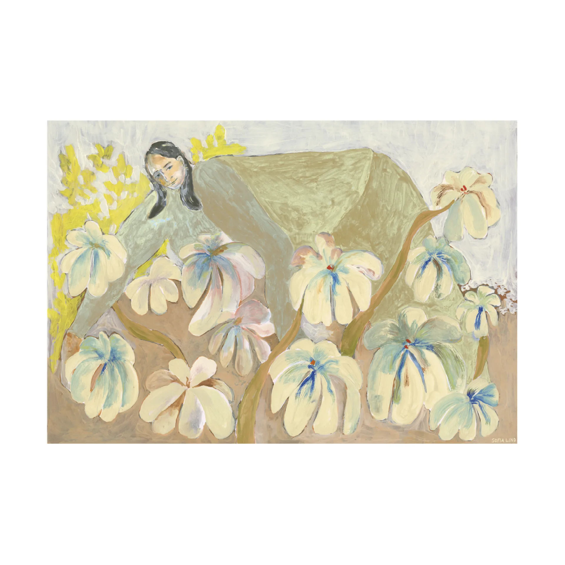 Plakat Rose garden, 50x70 cm Fine Little Day