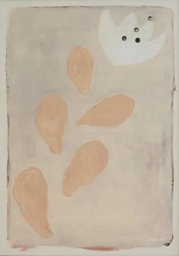 Plakat Stone Crop 50x70 cm - Różowo-nagie - Fine Little Day