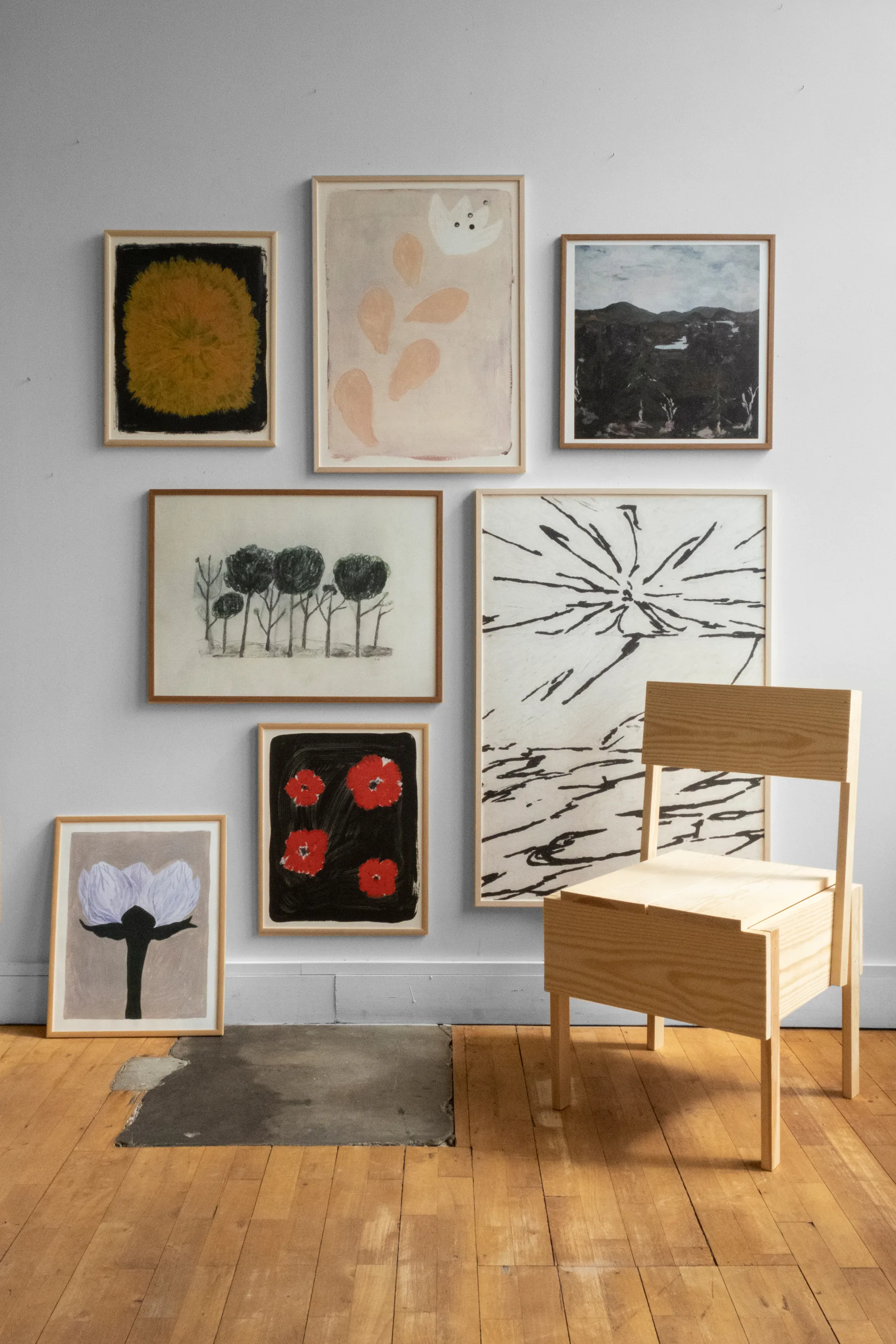 Plakat Stone Crop 50x70 cm, Różowo-nagie Fine Little Day