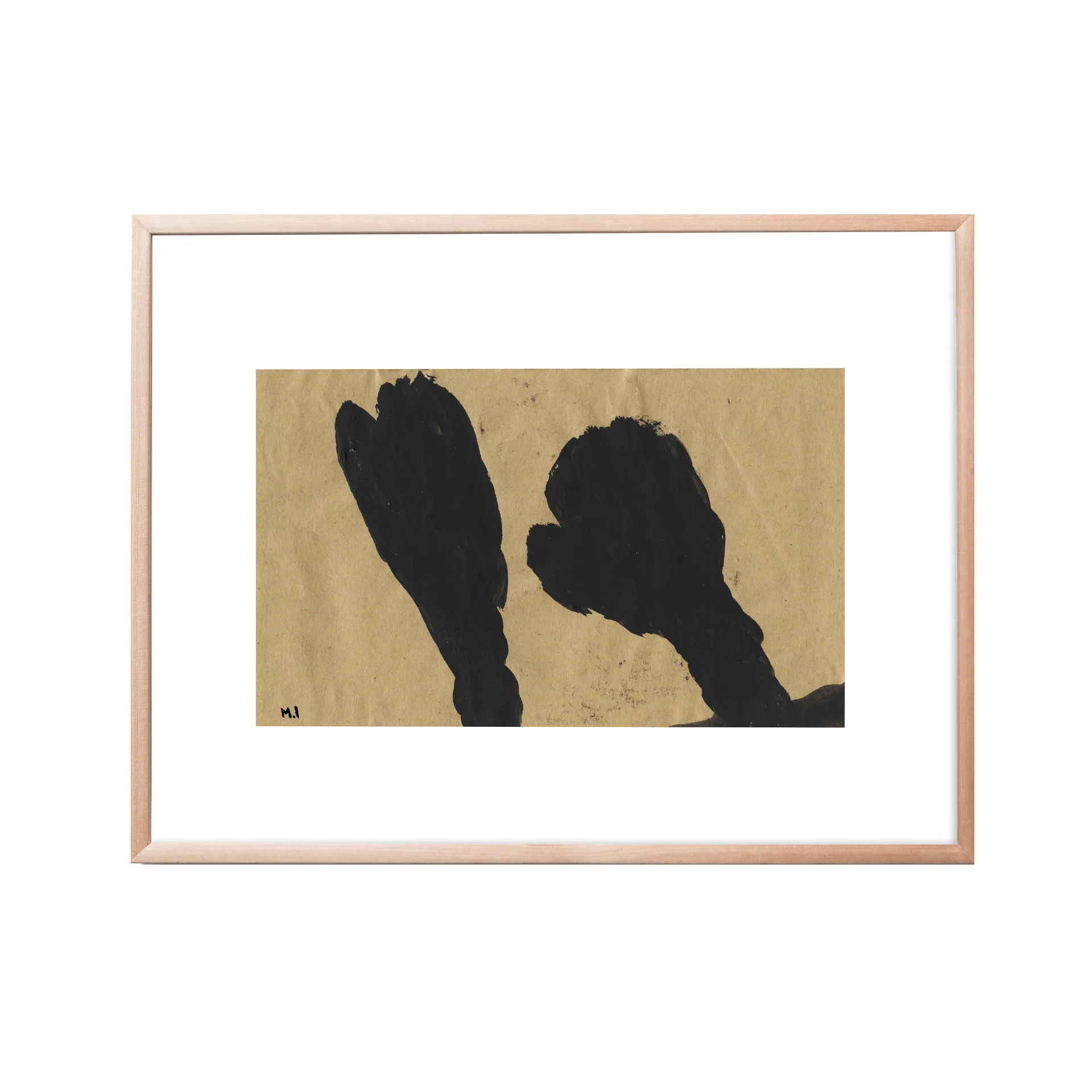 Plakat Storm 40x50 cm, Biały Fine Little Day