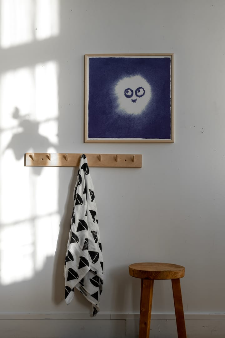 Plakat Tufs 50x50 cm, Niebiesko-biały Fine Little Day