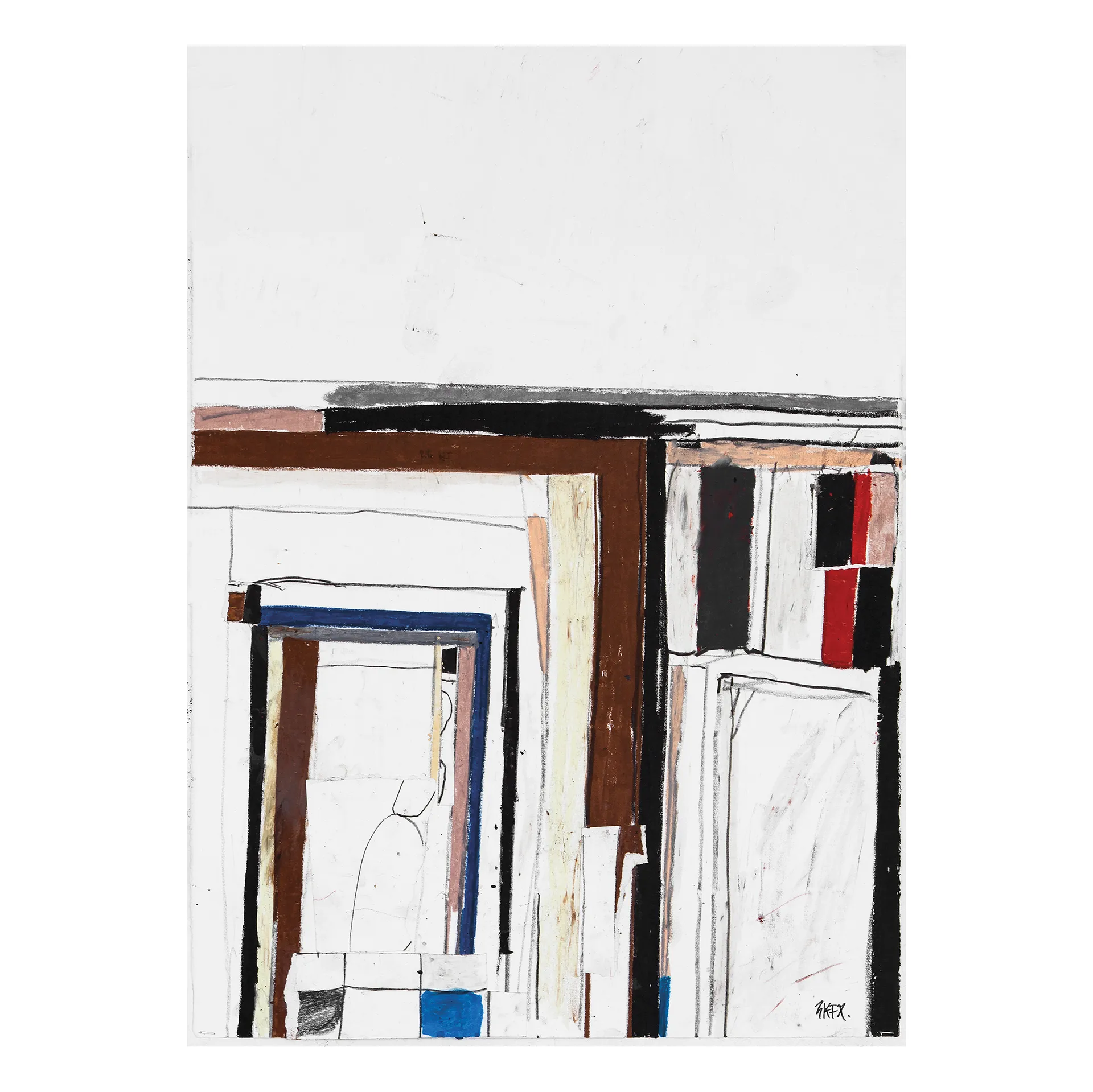 Plakat We only got out at night 50x70 cm, Multi Fine Little Day