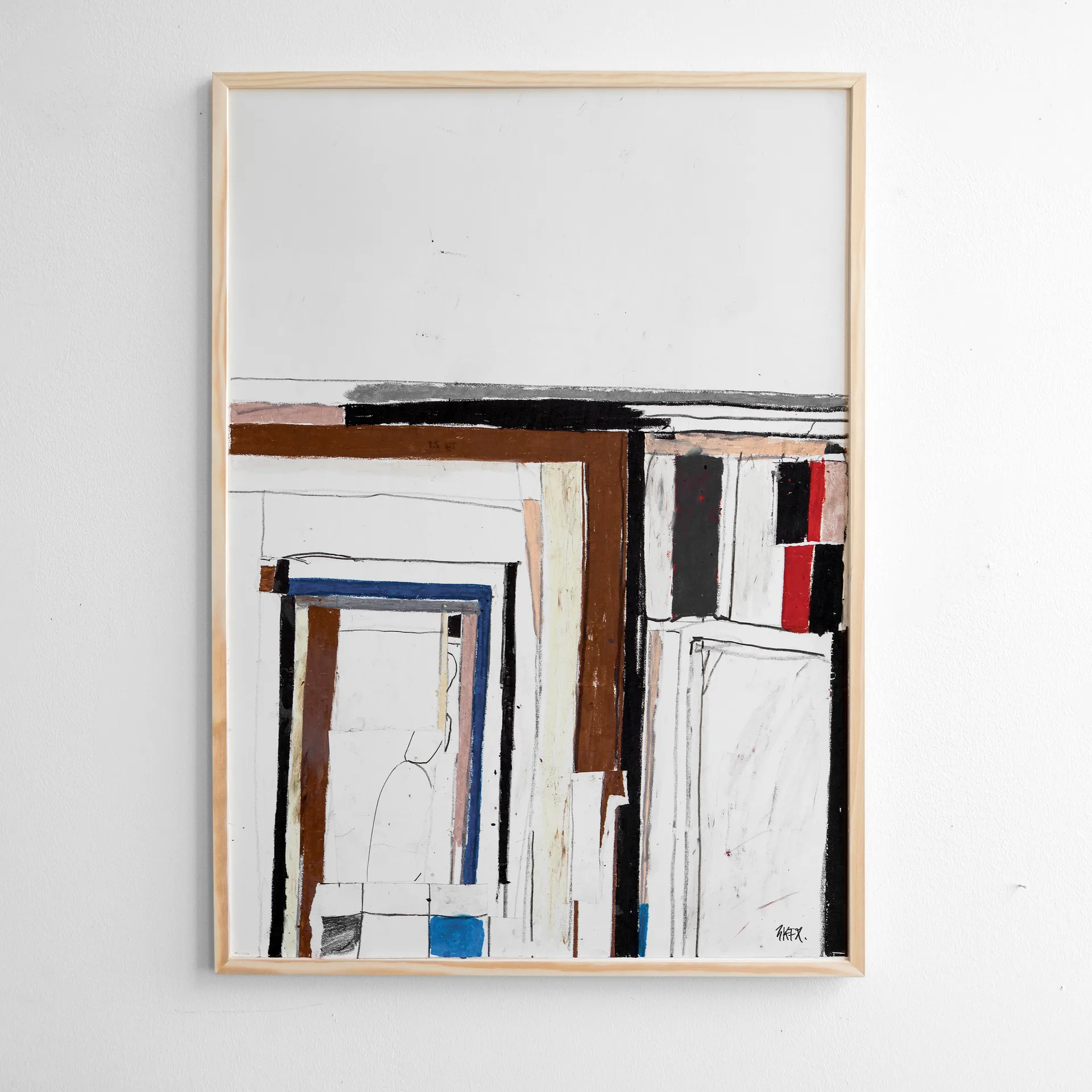 Plakat We only got out at night 50x70 cm, Multi Fine Little Day