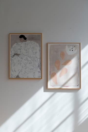 Plakat White Flower 50x70 cm - Nude - Fine Little Day