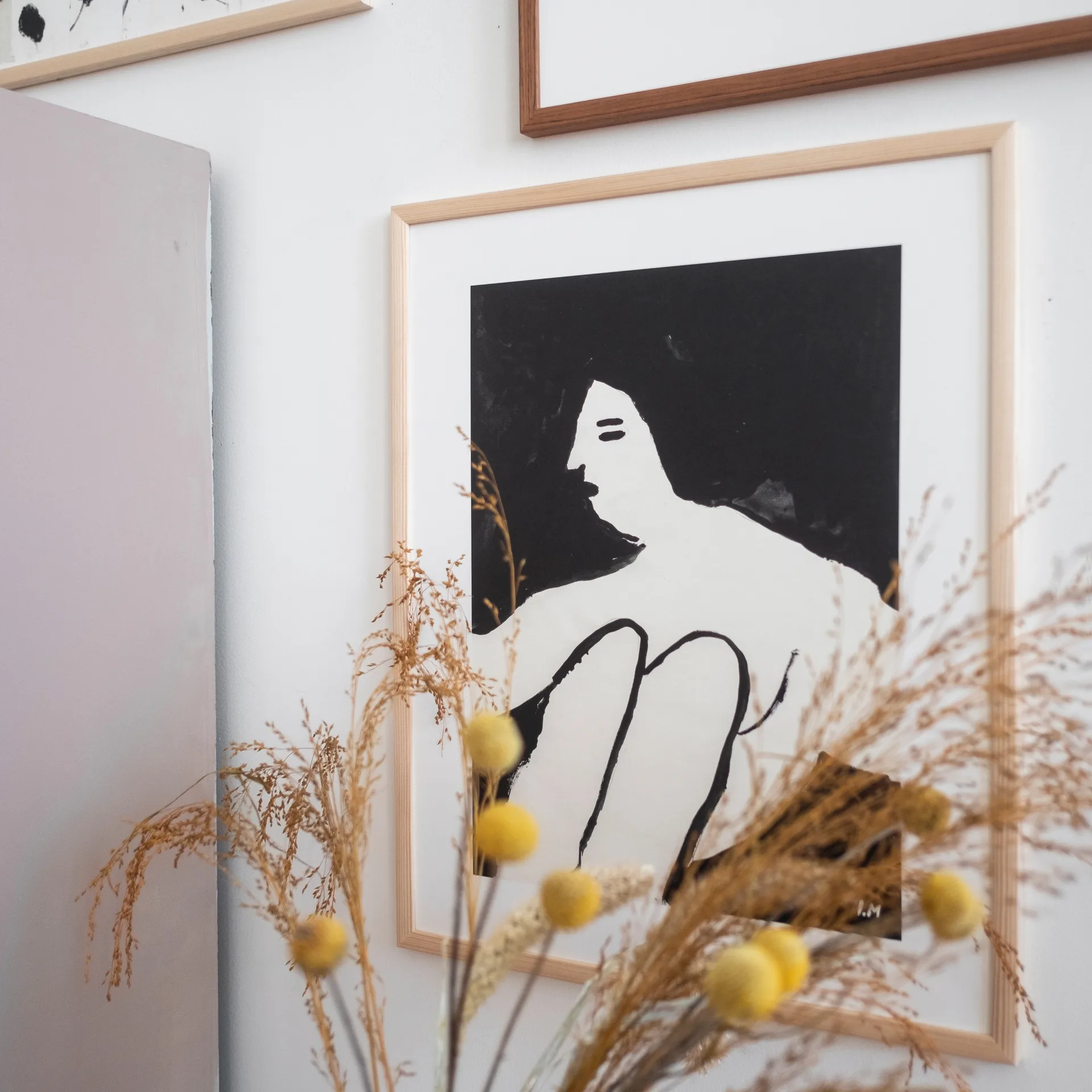 Plakat z kobietą, 40x50 cm Fine Little Day