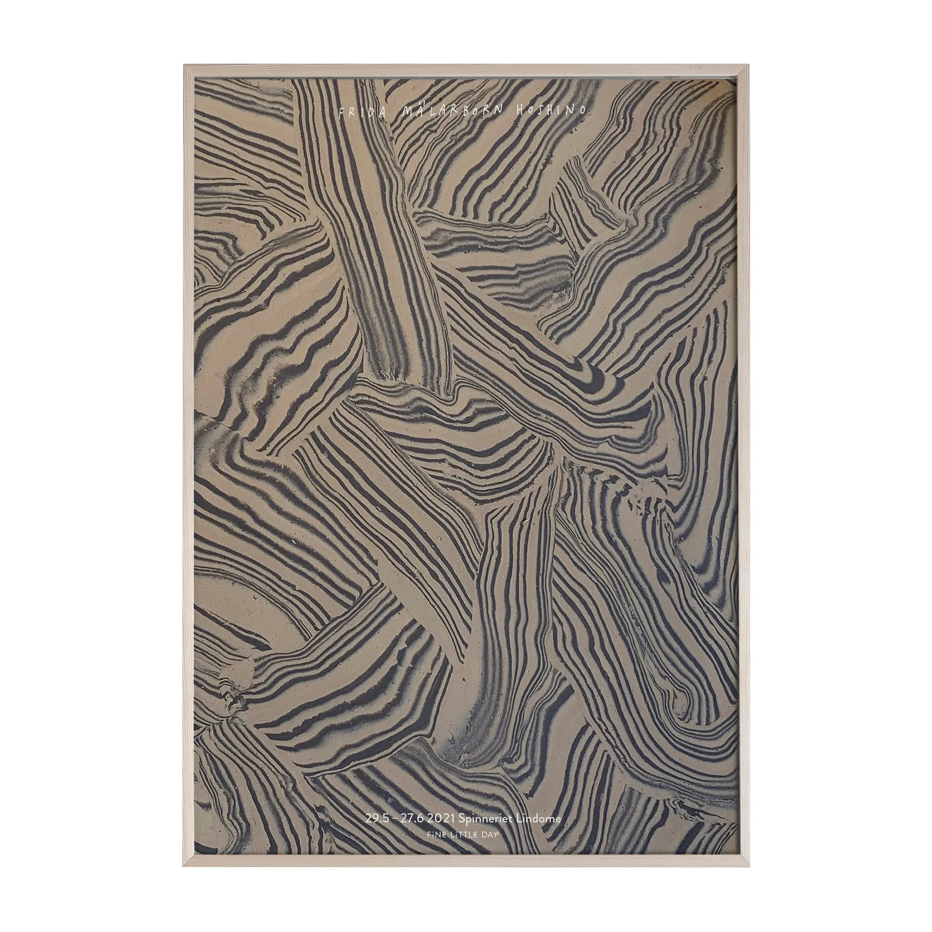 Plakat z wystawy Hoshino, 50x70 cm Fine Little Day