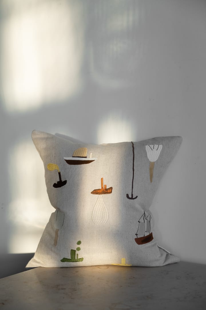 Poszewka na poduszkę Sail With Me 48x48 cm, Szary Fine Little Day