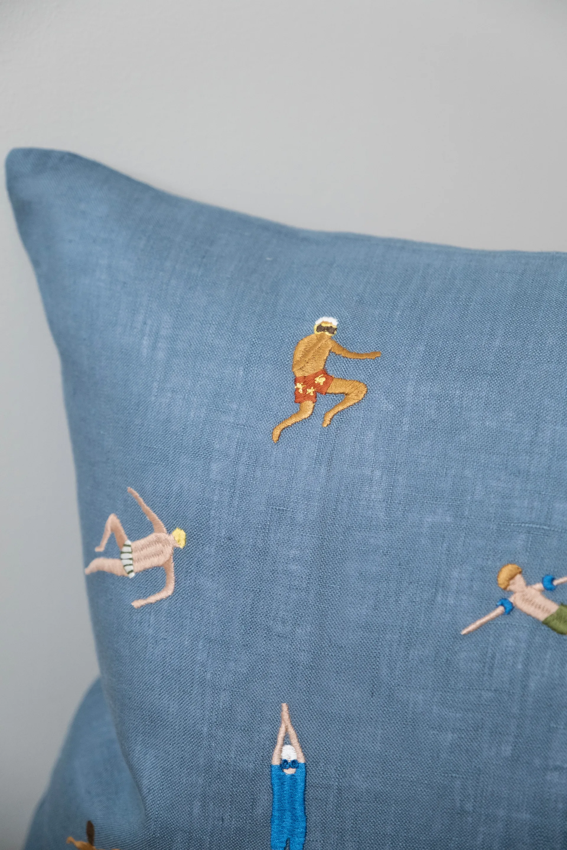 Poszewka Swimmers 45x45 cm, Blue Fine Little Day