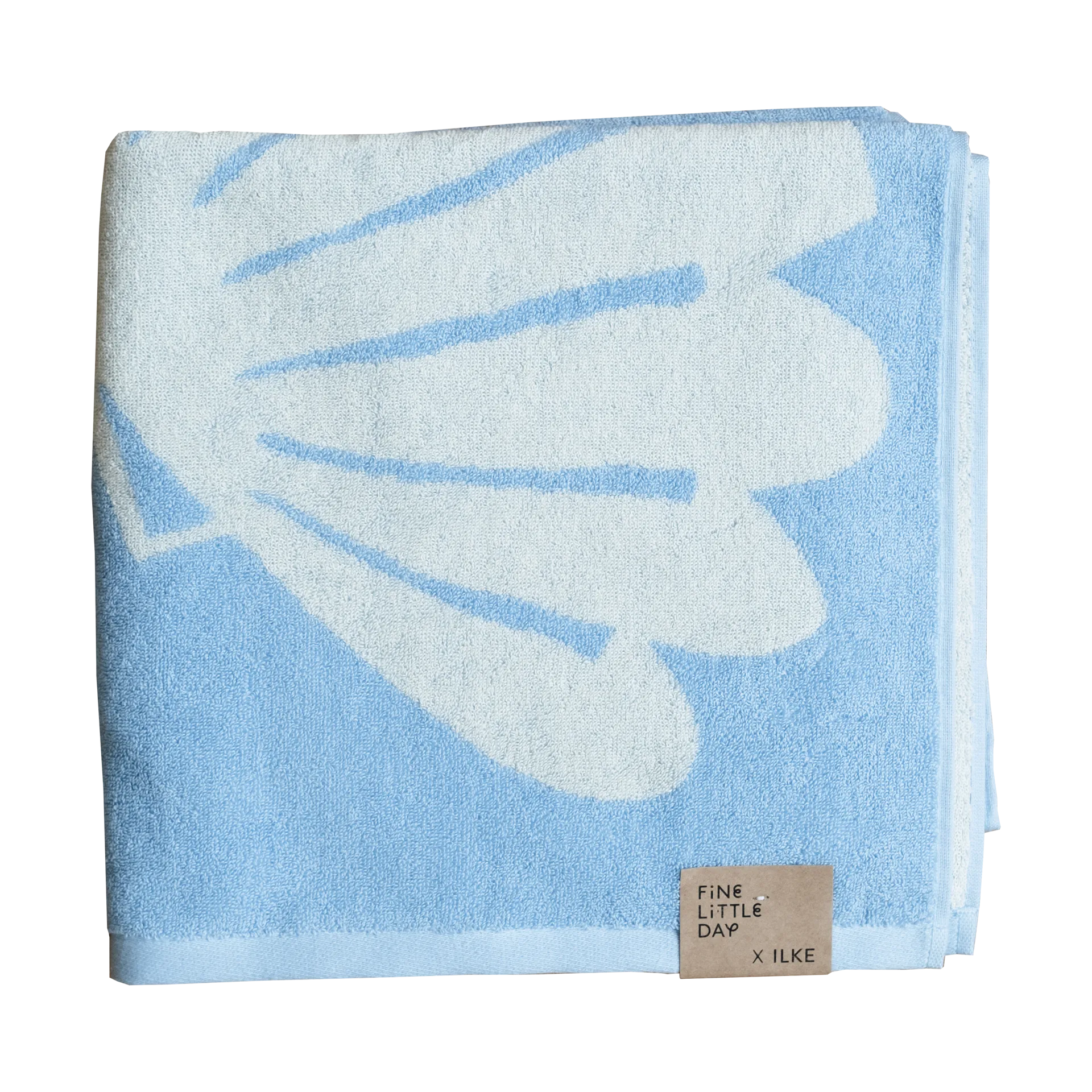 Ręcznik kąpielowy Snäcka 70x140 cm, Blue Fine Little Day