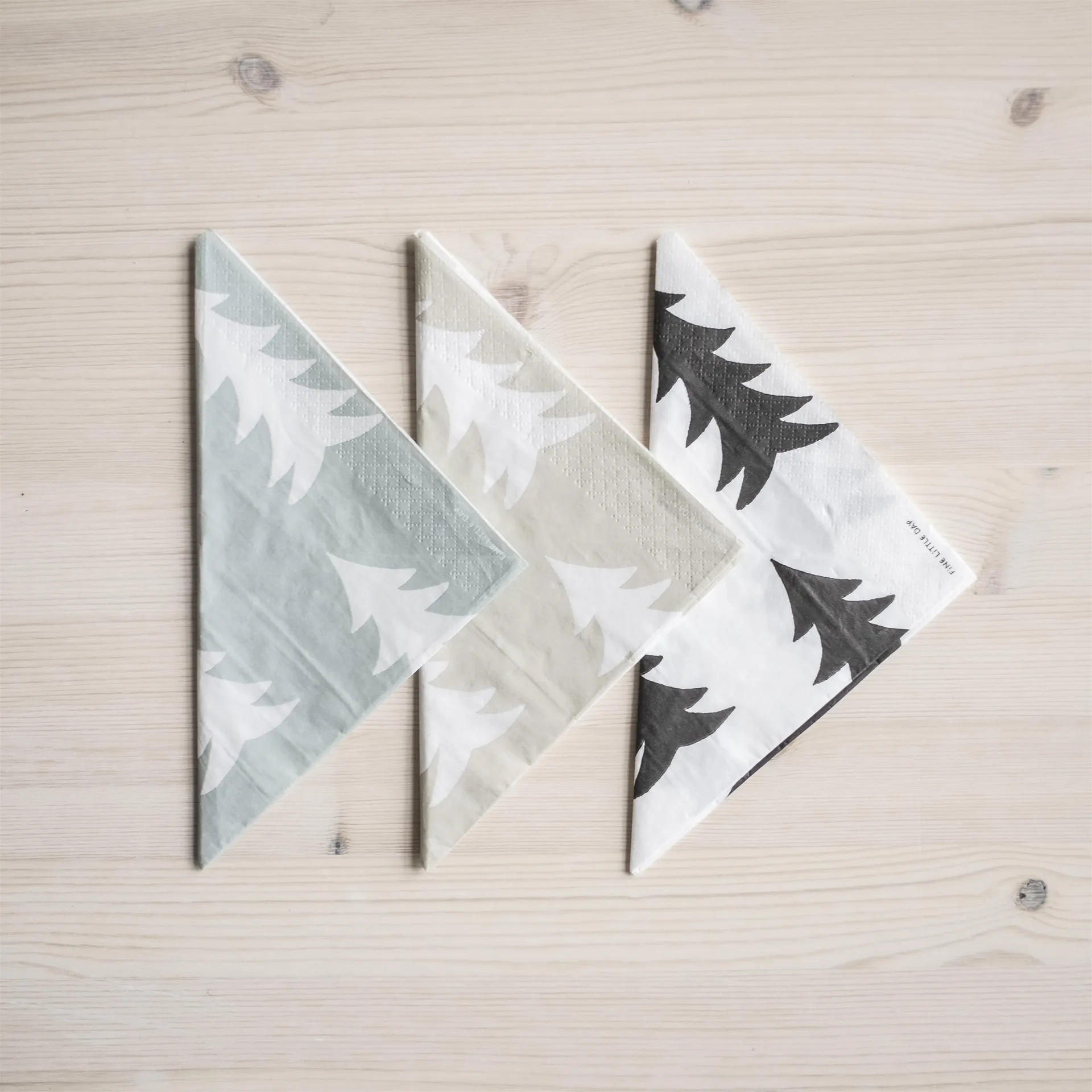 Serwetka Gran 25-pak, Czarnobiały Fine Little Day