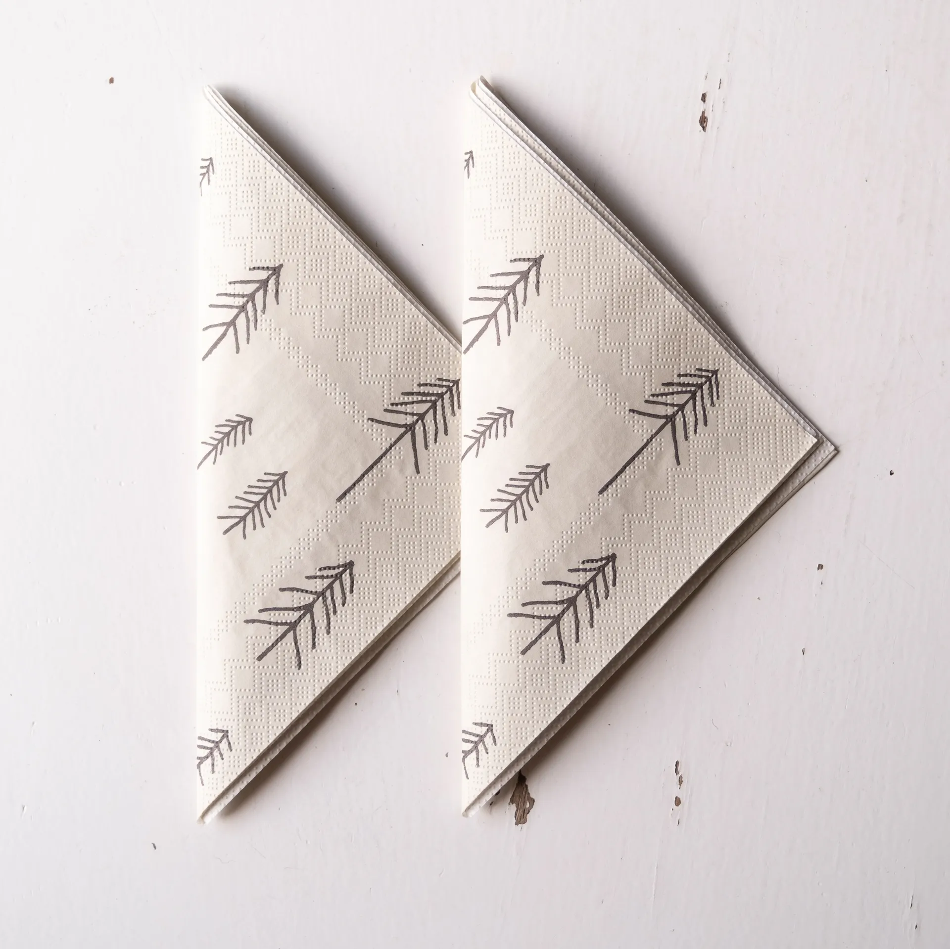 Serwetka Tall 25 szt., Naturalny - brąz Fine Little Day