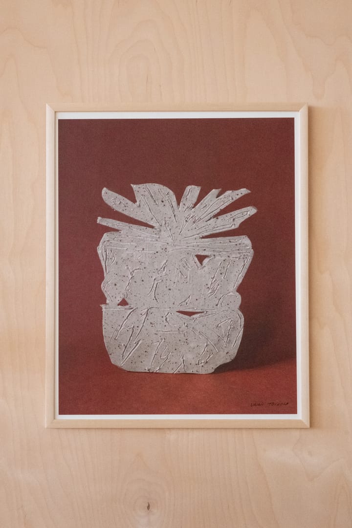 Still Up plakat 40x50 cm, Czerwono-szary Fine Little Day