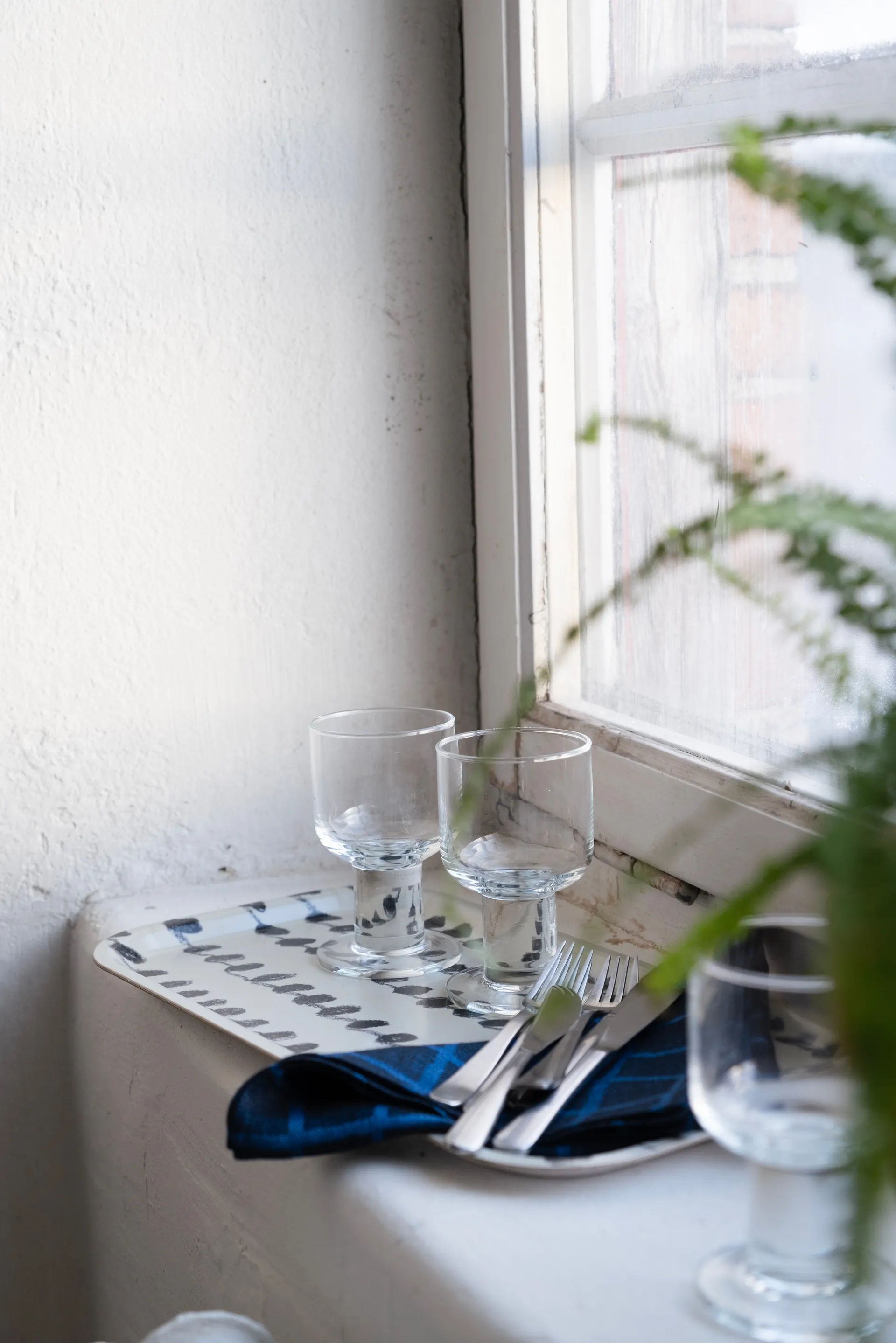 Taca Dot 22x43 cm, Black-white Fine Little Day