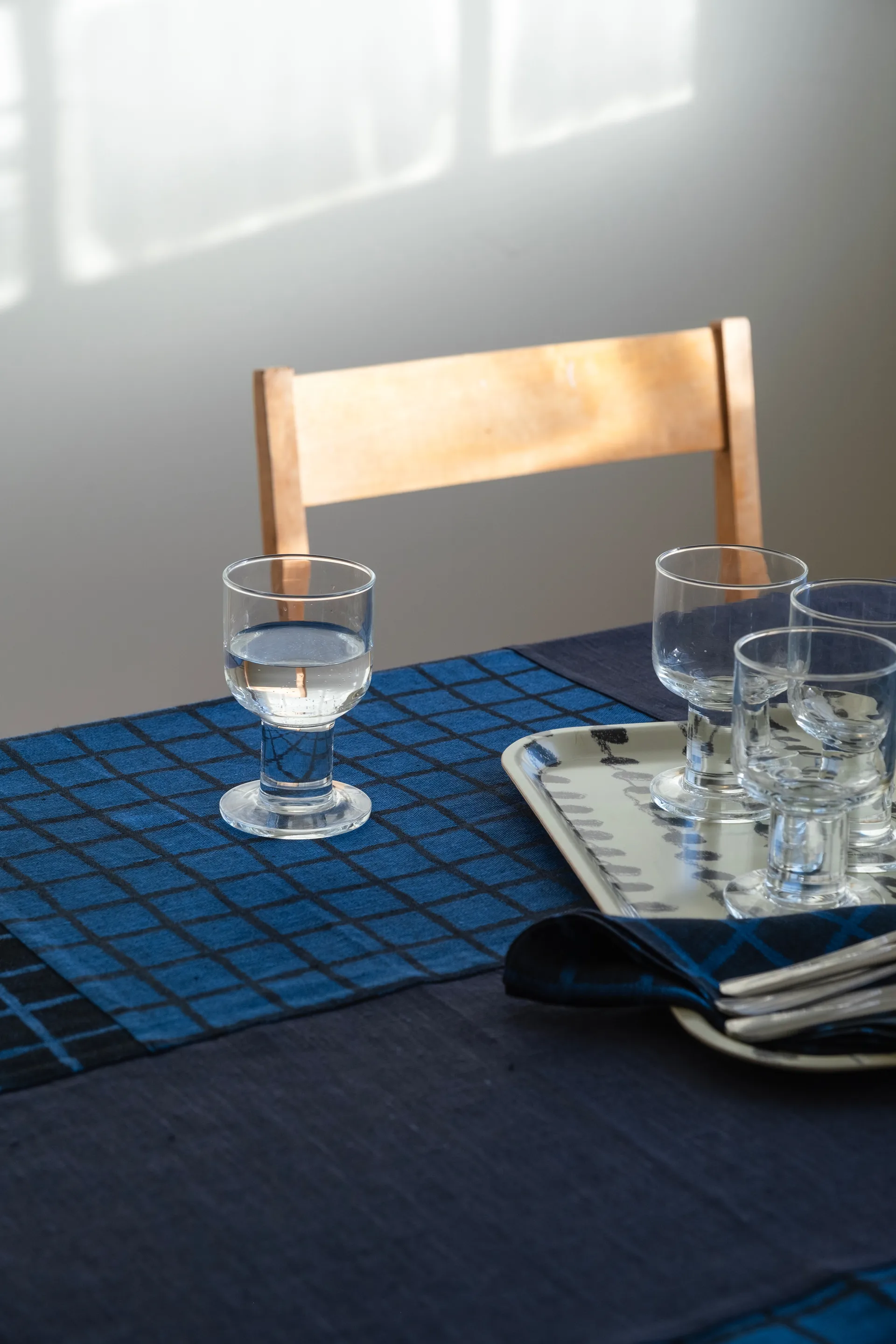 Taca Dot 22x43 cm, Black-white Fine Little Day