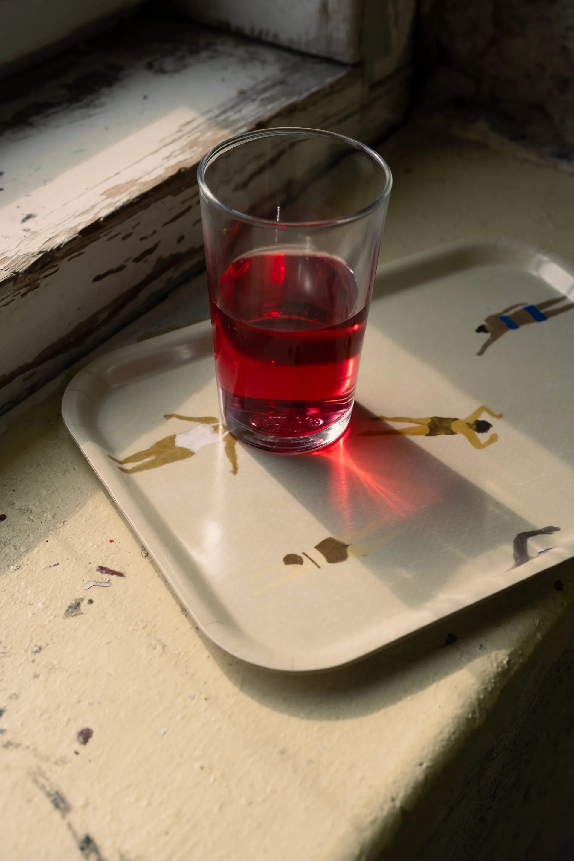 Taca Swimmers 20x27 cm, Beżowy Fine Little Day