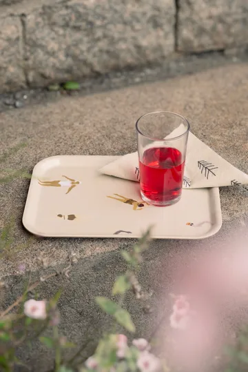 Taca Swimmers 20x27 cm - Beżowy - Fine Little Day