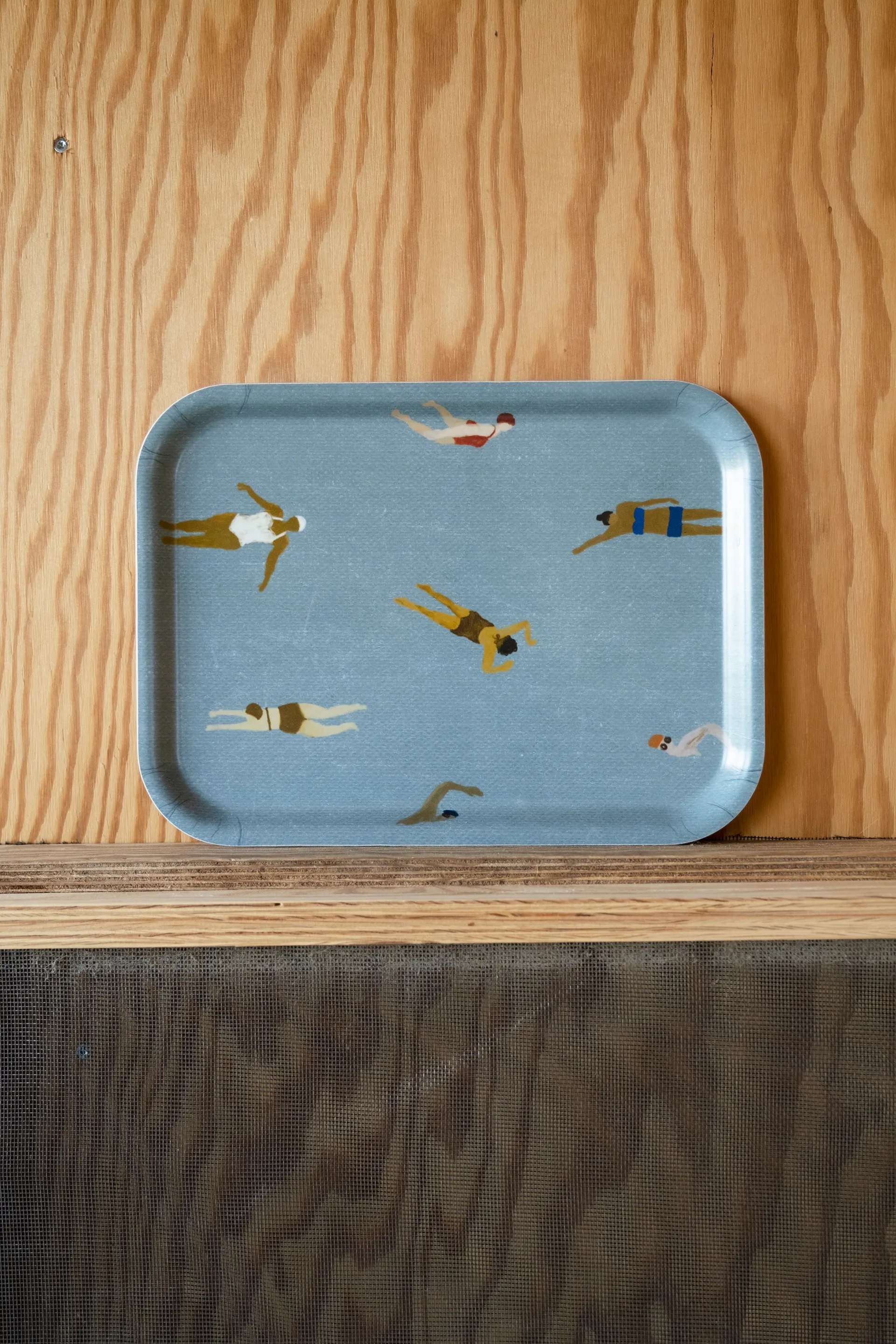 Taca Swimmers 20x27 cm, Beżowy Fine Little Day
