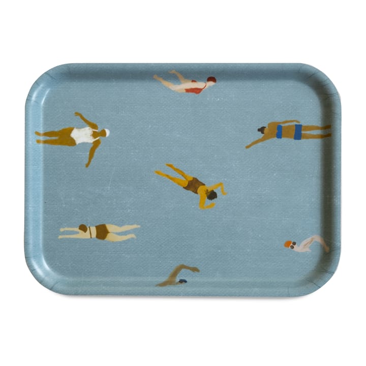 Taca Swimmers 20x27 cm - Niebieski - Fine Little Day