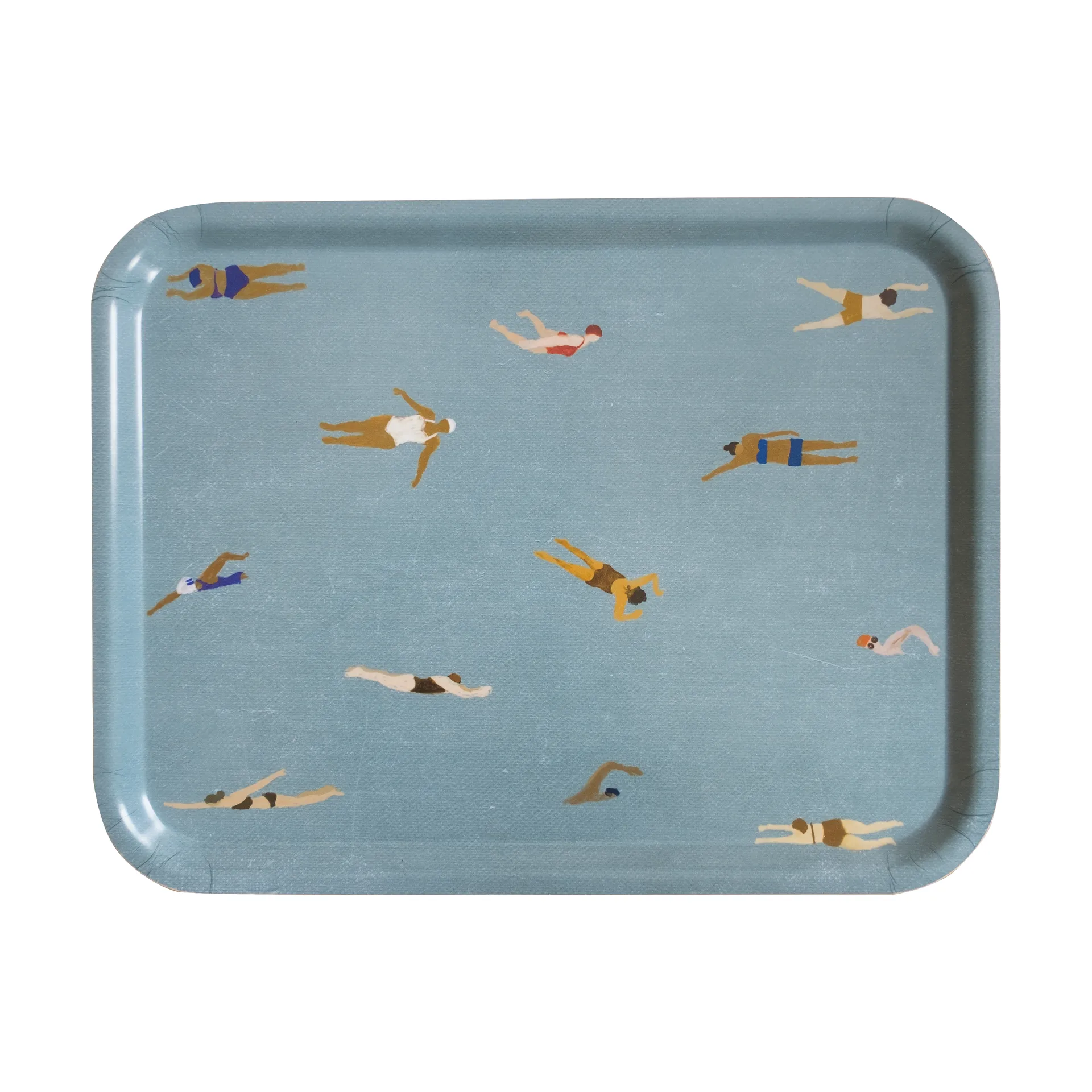 Taca Swimmers 33x43 cm, Beżowy Fine Little Day