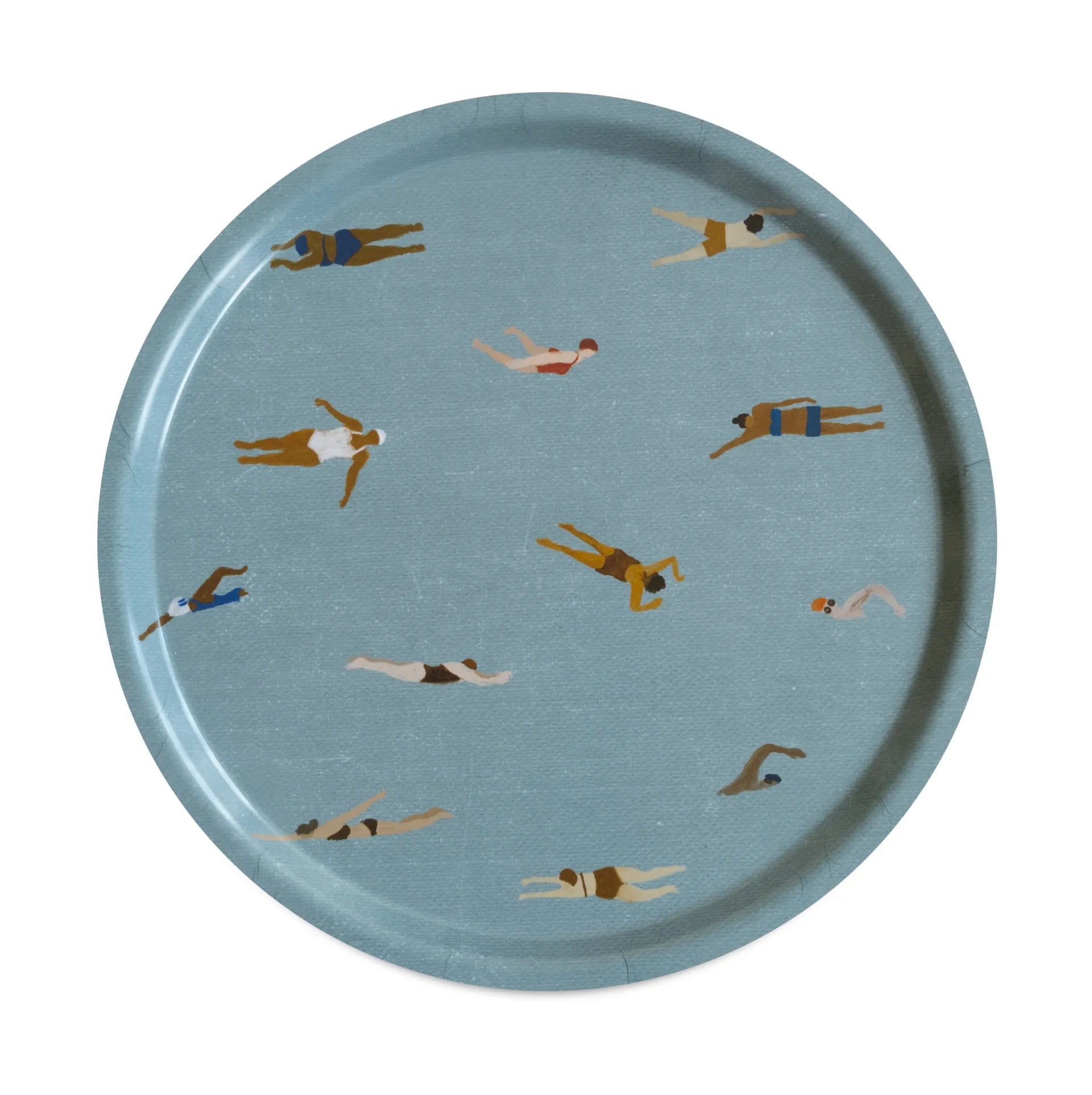 Taca Swimmers Ø38 cm, Beżowy Fine Little Day